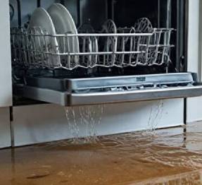 Dishwasher water leak issue