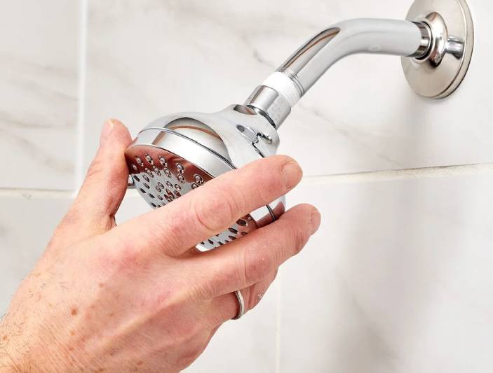 shower filter installation
					 